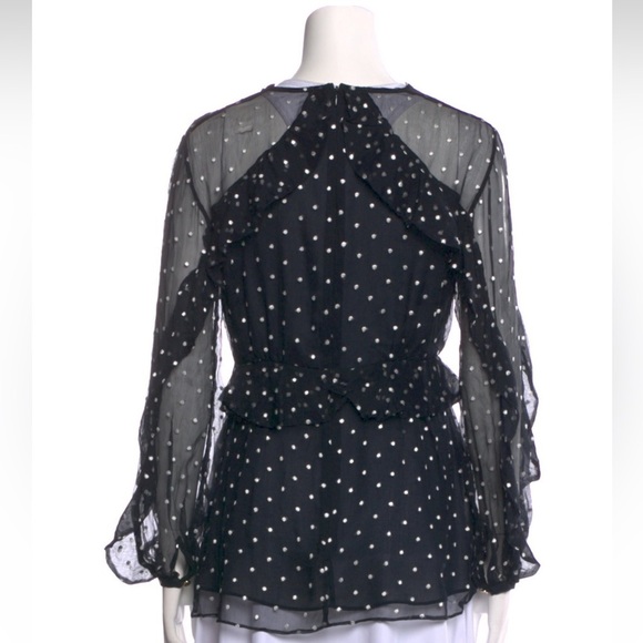 Zimmerman silk polka dot print blouse - Picture 4 of 9